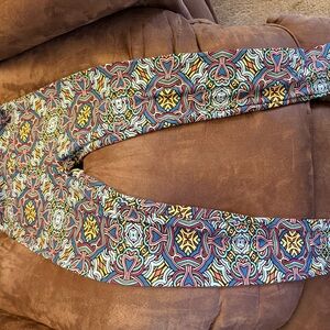 LuLaRoe Multicolor Patterned Leggings